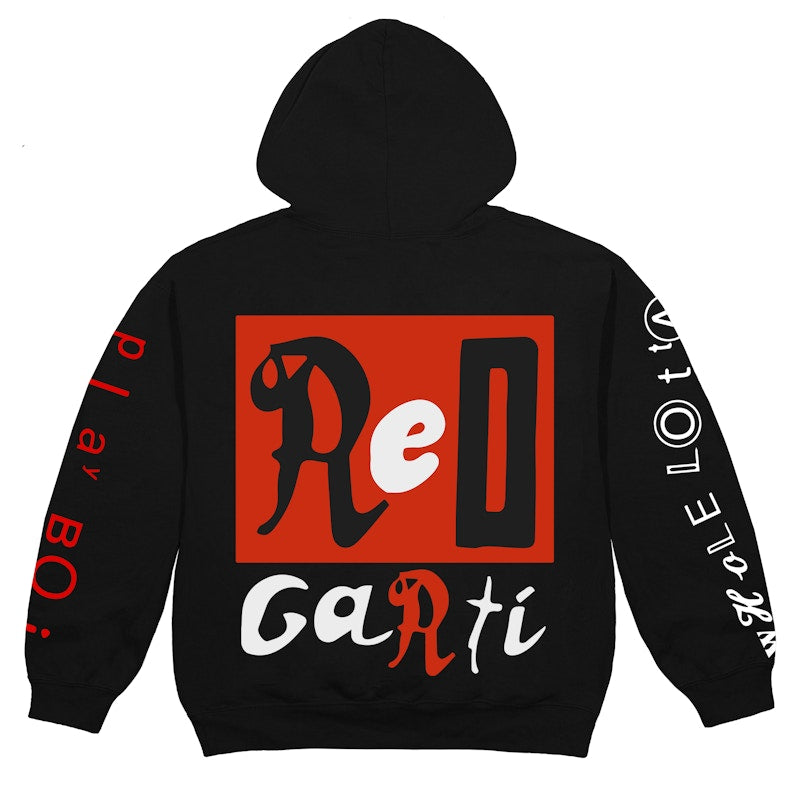 Playboi Carti x CPFM 4 WLR King Vamp Hoodie Black