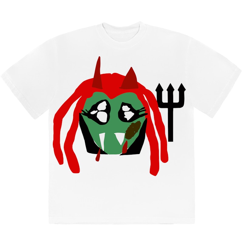 Playboi Carti x CPFM 4 WLR King Vamp T-shirt White