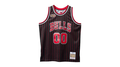 Playboi Carti x NBA x Mitchell & Ness Chicago Bulls 1995-96 Swingman Jersey Black