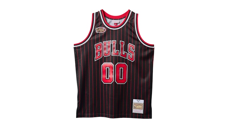 Playboi Carti x NBA x Mitchell & Ness Chicago Bulls 1995-96 Swingman Jersey Black