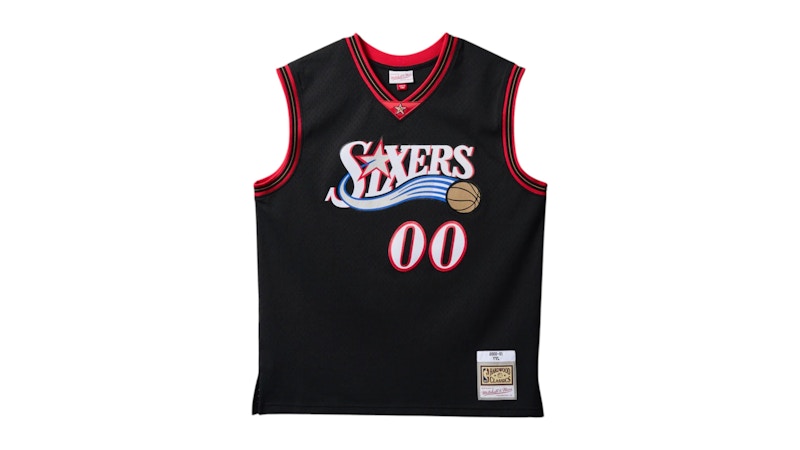 Playboi Carti x NBA x Mitchell & Ness Philadelphia 76ers 2000-01 Swingman Jersey Black