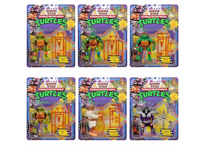 Playmates Toys Teenage Mutant Ninja Turtles Movie Star 6-Pack Action Figure Multi