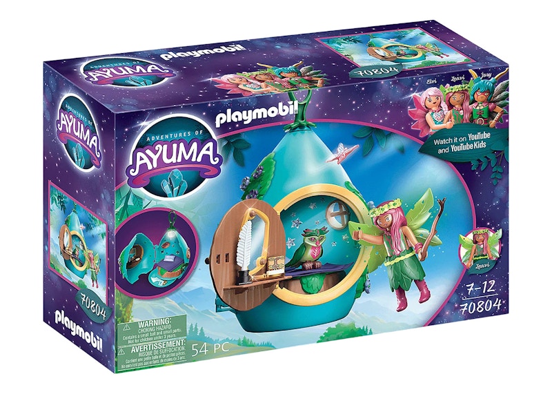 Playmobil Adventures of Ayuma Fairy Hut Set 70804