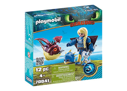 Playmobil Dream Works Dragons Astrid with Hobgobbler Set 70041