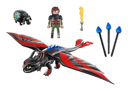 Playmobil Dream Works Dragons Dragon Racing: Hiccup and Toothless Set 70727