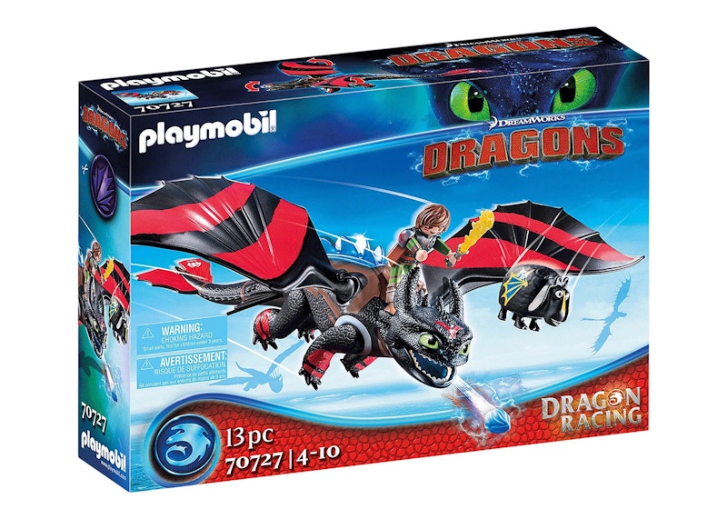 Playmobil Dream Works Dragons Dragon Racing: Hiccup and Toothless Set 70727