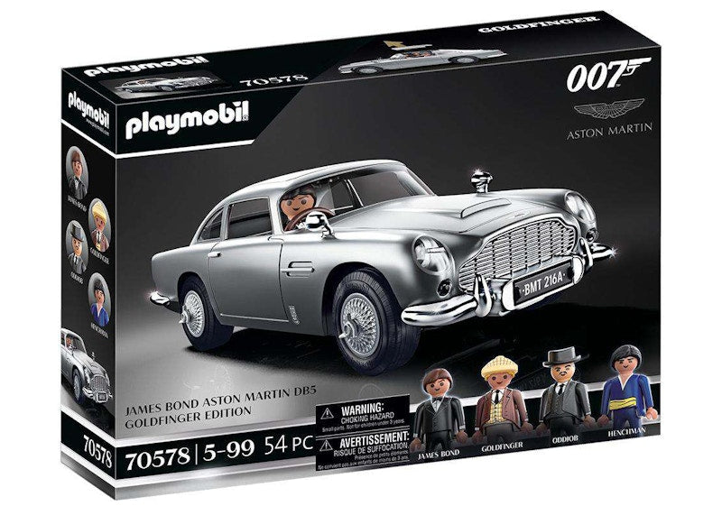 Playmobil James Bond Aston Martin DB5 Goldfinger Edition