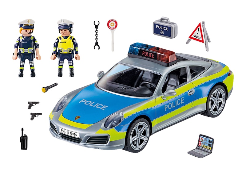 Playmobil Porsche 911 Carrera 4S Police Set 70066