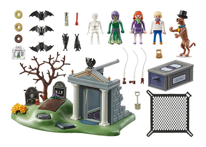 Playmobil SCOOBY-DOO! Adventure in the Cemetery Set 70362