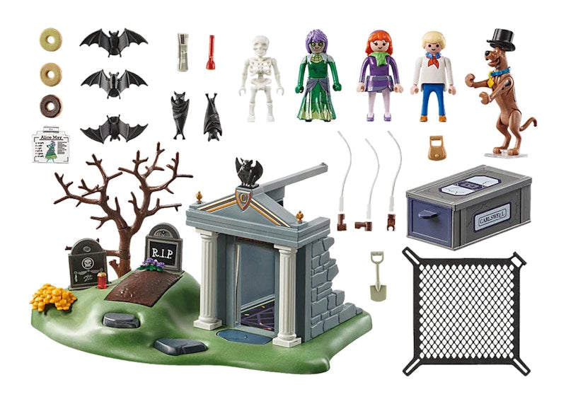Playmobil SCOOBY-DOO! Adventure in the Cemetery Set 70362