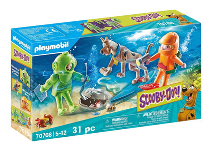 Playmobil SCOOBY-DOO! Adventure with Ghost Diver Set 70708