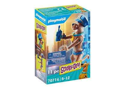 Playmobil SCOOBY-DOO! Collectible Police Figure Set 70714
