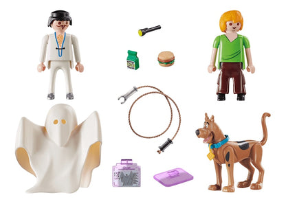 Playmobil SCOOBY-DOO! Scooby & Shaggy with Ghost Set 70287