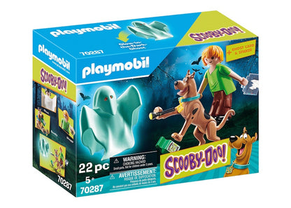 Playmobil SCOOBY-DOO! Scooby & Shaggy with Ghost Set 70287