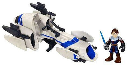 Playskool Star Wars Jedi Force BARC Speeder with Anakin Skywalker Mini Figure Set