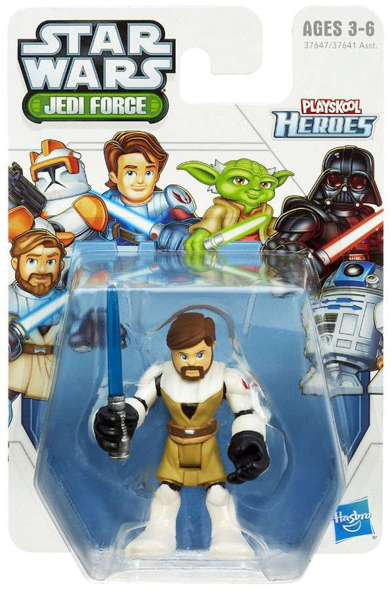 Playskool Star Wars Jedi Force Obi-Wan Kenobi Mini Figure