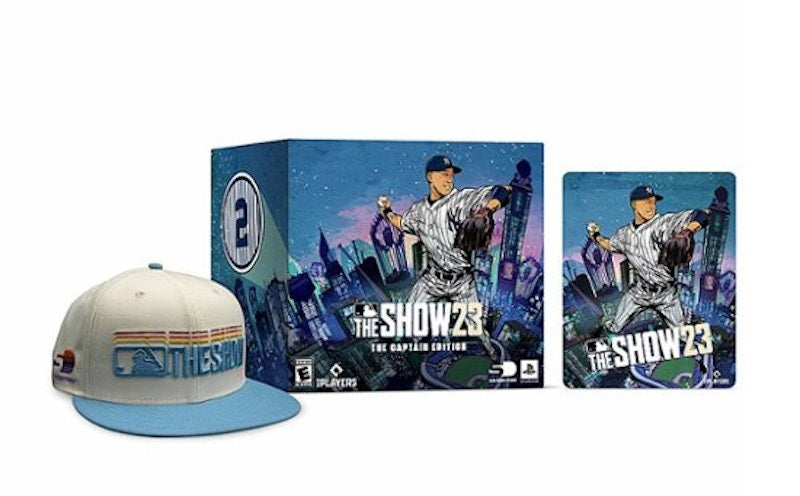 Playstation PS4/PS5 MLB The Show 23: The Captain Edition Video Game Bundle