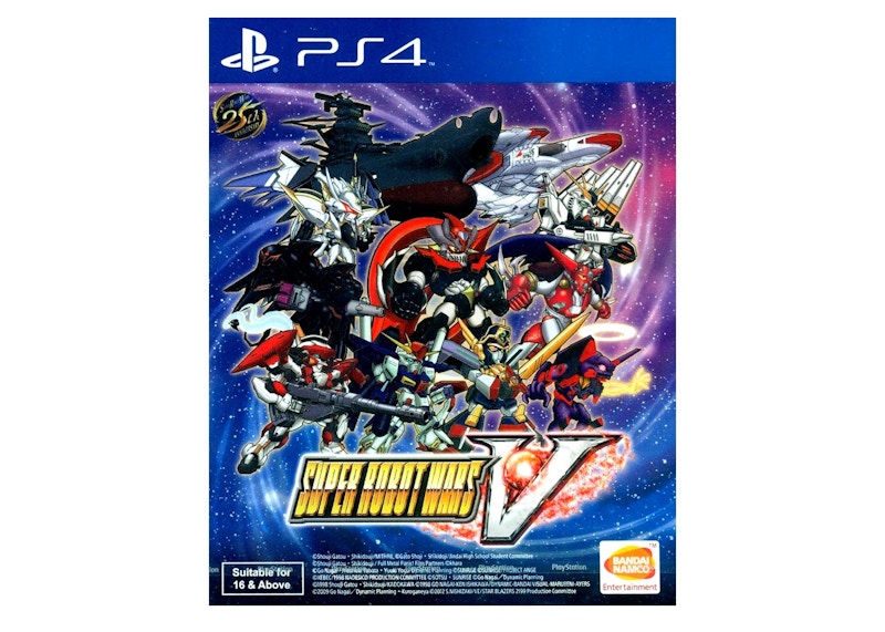 Playstation PS4 Super Robot Wars V Video Game
