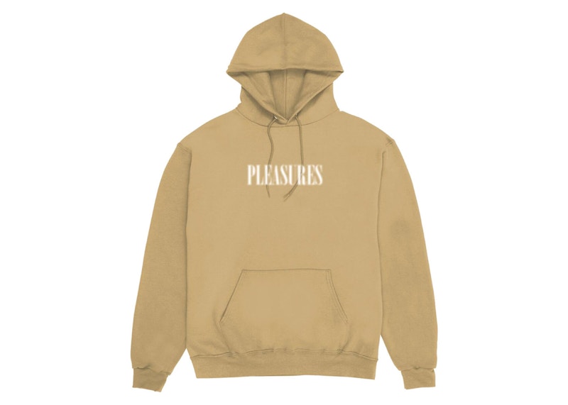 Pleasures Blurry Hoodie Sand