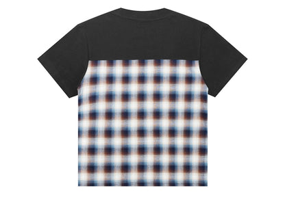 Pleasures Check Tee Black