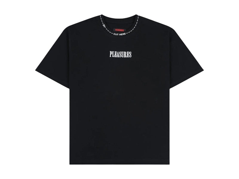 Pleasures Cut Here Heavyweight Shirt Black