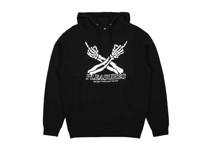 Pleasures Don'T Care Hoodie Black