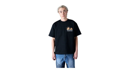 Pleasures Dynamic Short Sleeve Crewneck Black