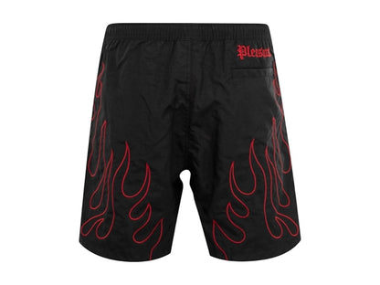 Pleasures Fiery Running Shorts Black