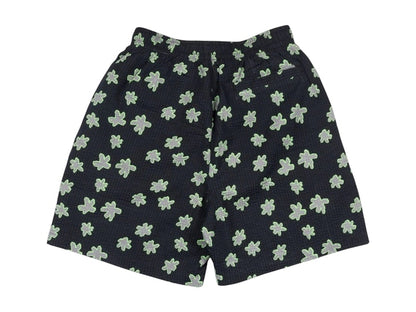Pleasures Floral Seersucker Shorts Black