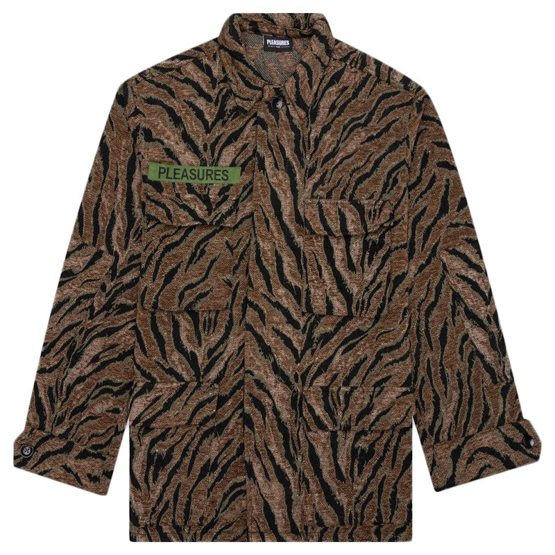 Pleasures Jungle Jacket Brown