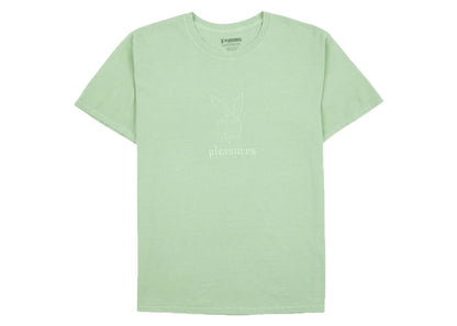 Pleasures x Playboy Entertainment Pigment Dye T-Shirt Green