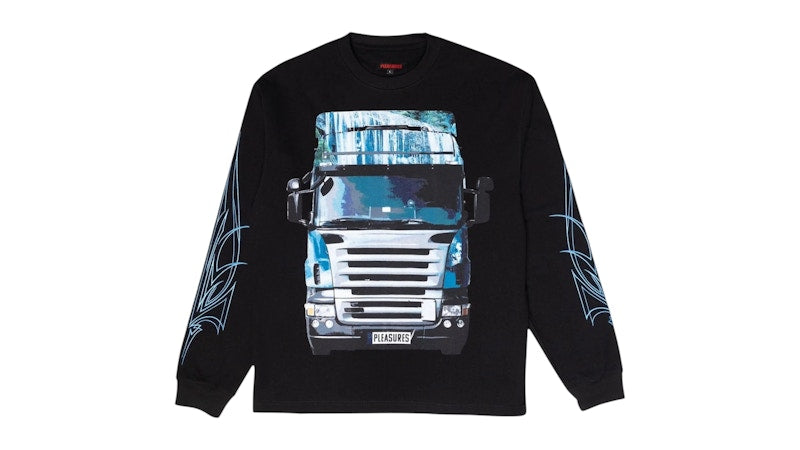 Pleasures Semi Heavyweight Long Sleeve Shirt Black