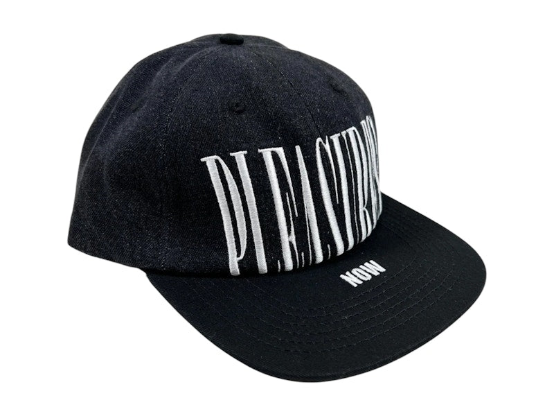 Pleasures Stretch Snapback Black