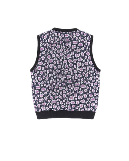 Pleasures Survival Sweater Vest Sweater Navy