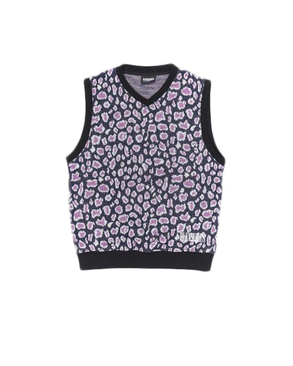 Pleasures Survival Sweater Vest Sweater Navy