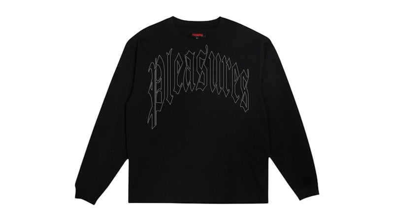 Pleasures Twitch Long Sleeve Shirt Black