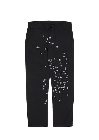 Pleasures Vomit Pants Black
