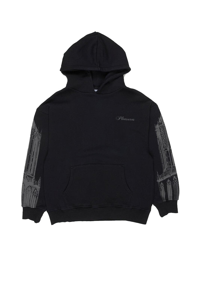 Pleasures Warsaw Hoodie Black