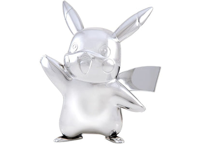 Pokemon 25th Anniversary Pikachu 3 Inch Figure #2 Silver
