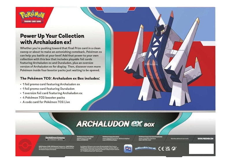 Pokémon Archaludon ex Special Collection Box