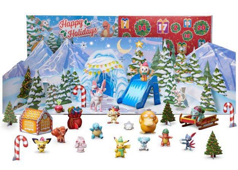 Pokemon Battle Figure Multipack Deluxe Holiday Calendar 2022 (Target Exclusive)