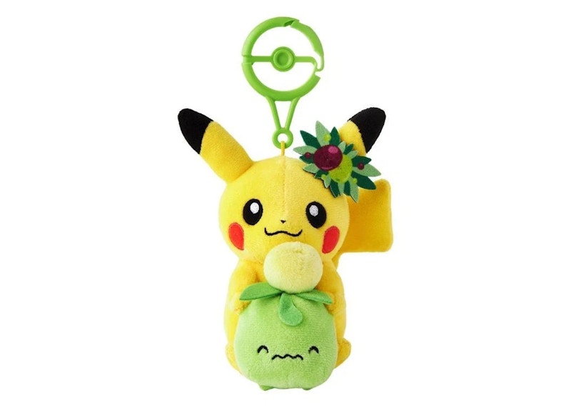 Pokemon Center Pikachu Smoliv Kagawa Keychain Plush