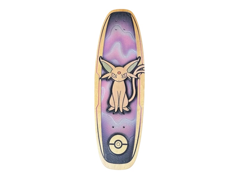Pokemon Center x Bear Walker Espeon Skateboard Deck