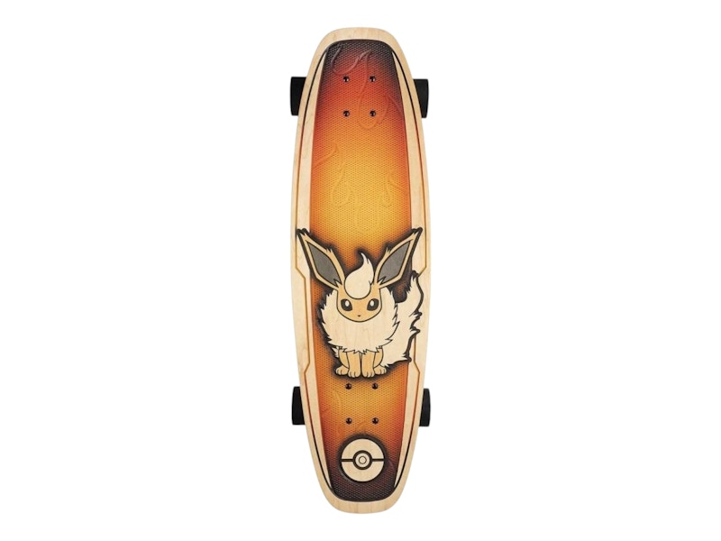 Pokemon Center x Bear Walker Flareon Skateboard Deck