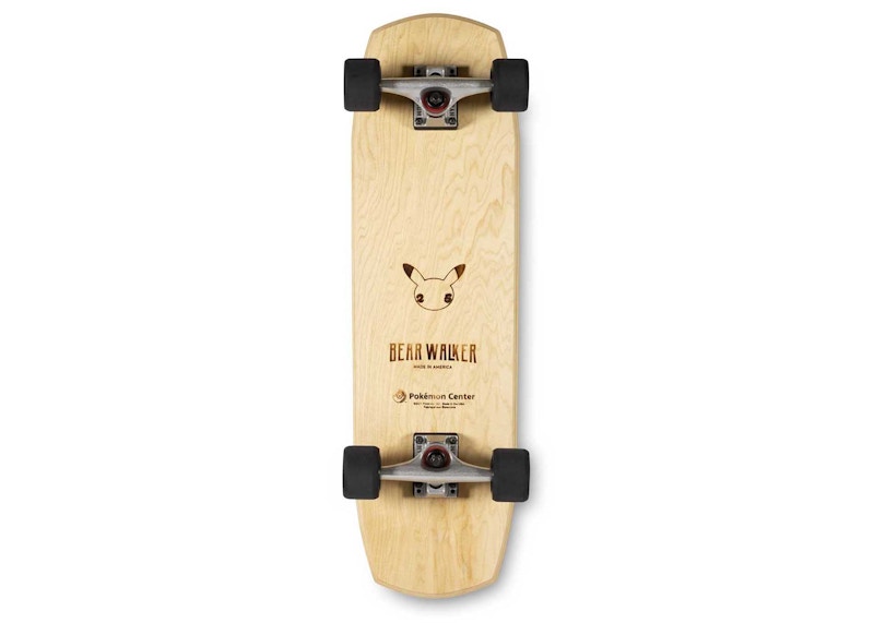 Pokemon Center x Bear Walker: Pancham Skateboard Green