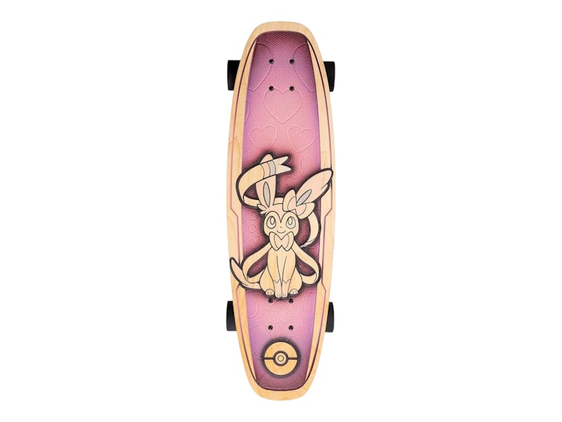 Pokemon Center x Bear Walker Sylveon Skateboard Deck