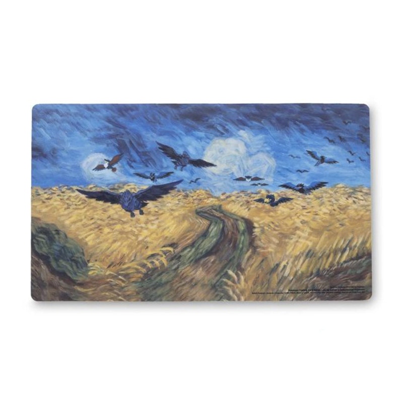 Pokemon Center x Van Gogh Museum: Corviknight Inspired by Wheatfield with Crows Playmat