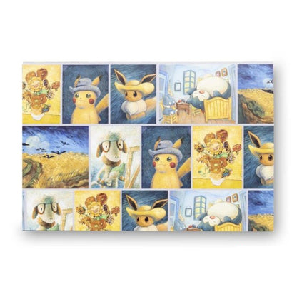 Pokemon Center x Van Gogh Museum: Pokemon Inspired by Paintings 12 Pack Postcards