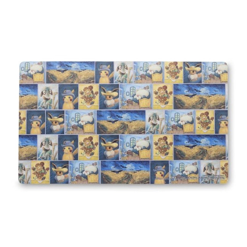 Pokemon Center x Van Gogh Museum: Pokemon Inspired by Paintings Playmat