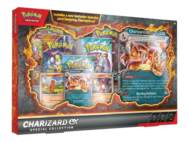 Pokémon Charizard Ex Special Collection Box